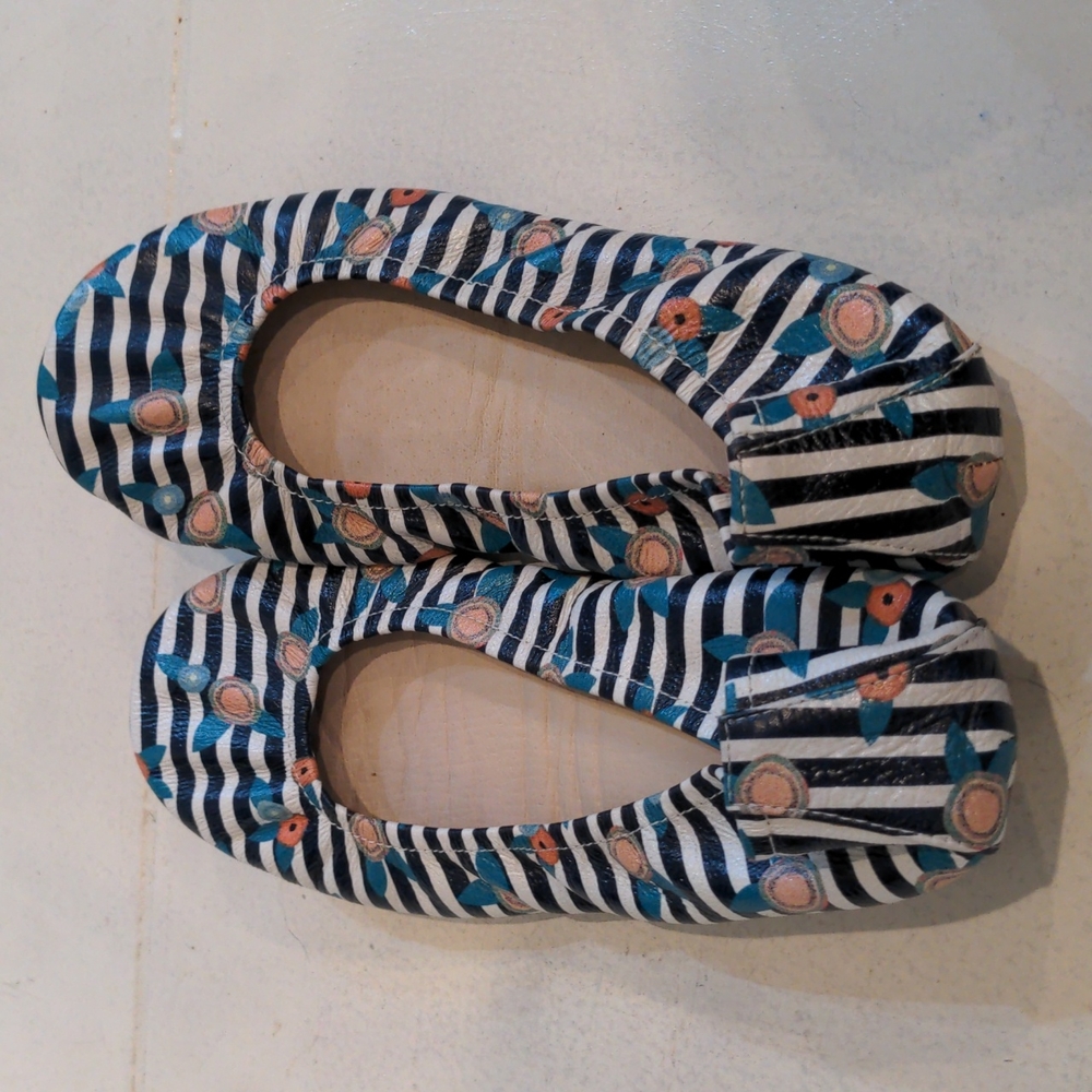 Storehouse Flats Posie Stripe, Size 10